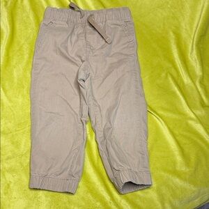 GAP Kids Light Tan Joggers
